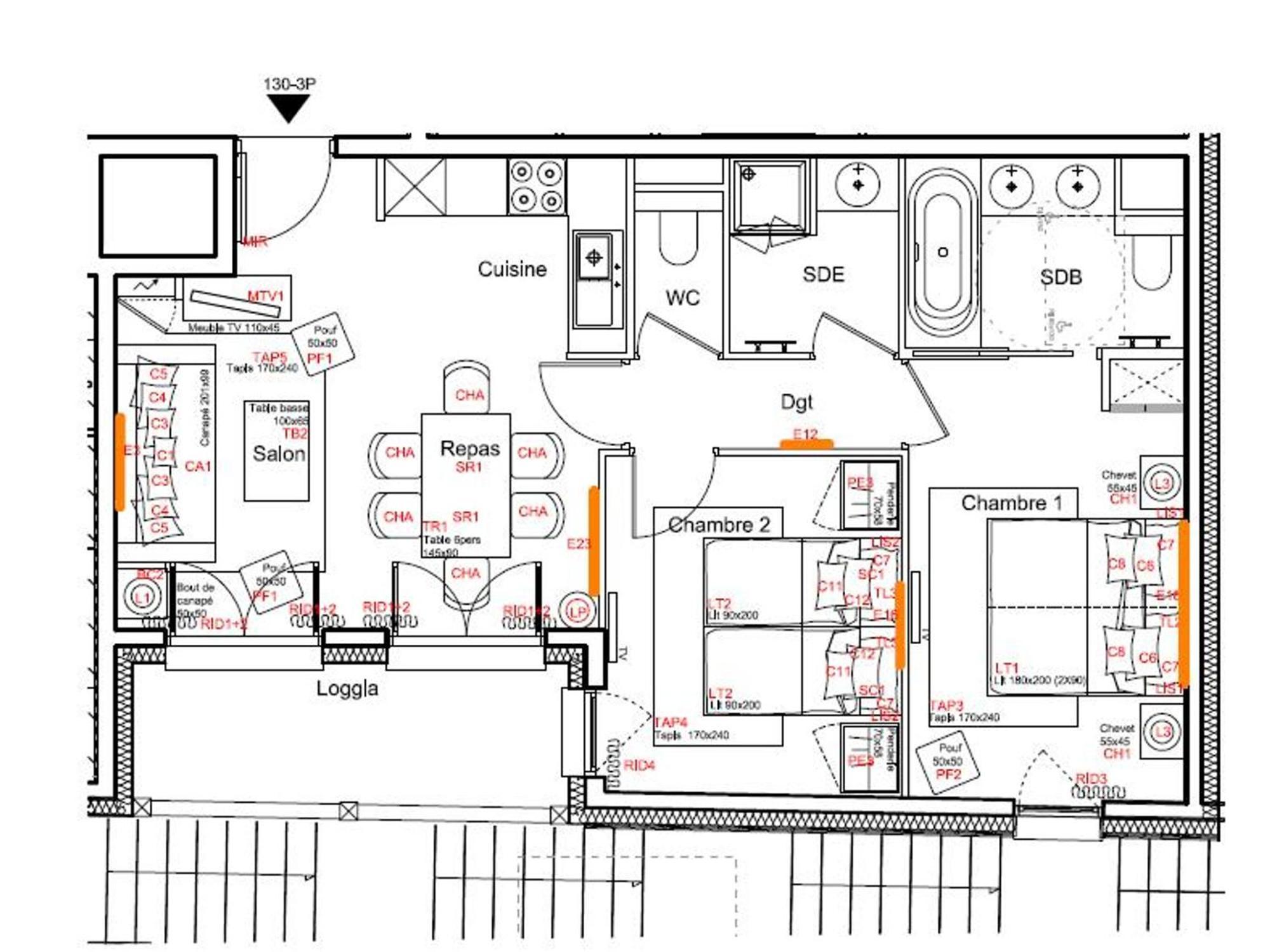 Apartment Moderne Avec Wifi Et Parking Sous-terrain A Village - Fr-1-562-28 *